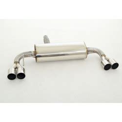 Sport Duplex Exhaust Opel Astra K Door Ece Approval Td X