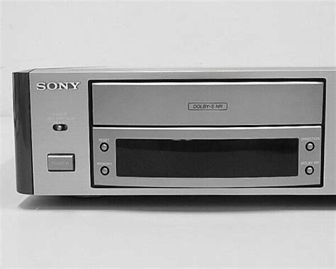 Sony TC S1 Stereo Cassette Deck Player Working EBay