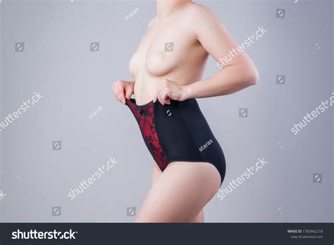 Half Naked Sexy Woman High Waisted Panties Stock Photo Shutterstock