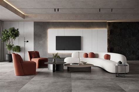 Duże płytki 120x120 do salonu - Domni.pl