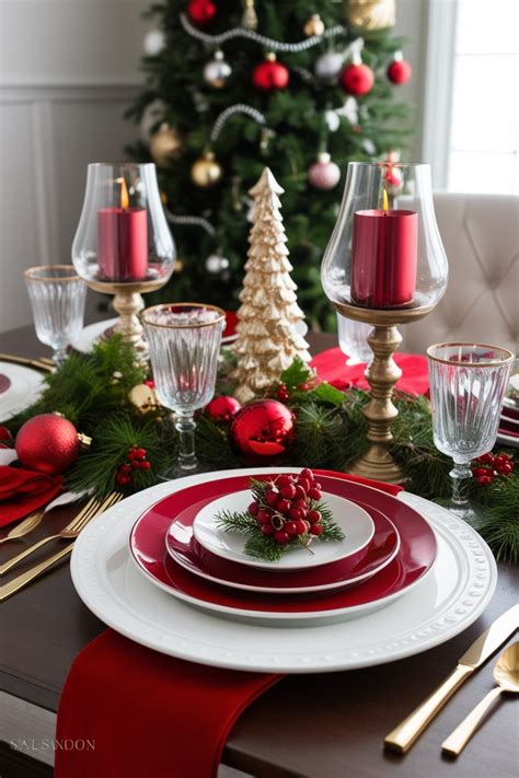 10 Christmas Table Settings Ideas » Mattress Vela