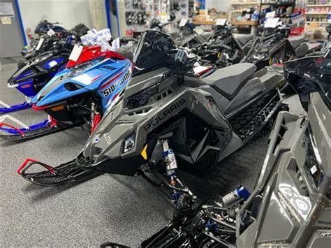 New 2024 Polaris Patriot Boost Switchback Assault 146 SC ES Gloss Black