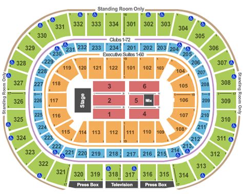 Ppl Center Seating Chart With Seat Numbers | Elcho Table