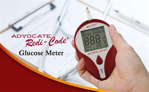 Advocate Redi Code Plus Blood Glucose Meter Home Care Glucometer Kit