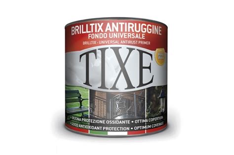 Antiruggine A Solvente Brilltix Tixe Color Grigio Da 2 5 LT