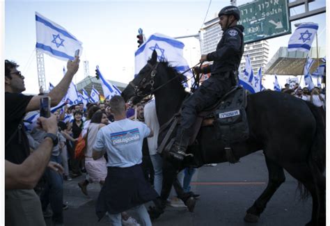 Protestan Miles De Personas En Israel Contra Reforma Judicial De