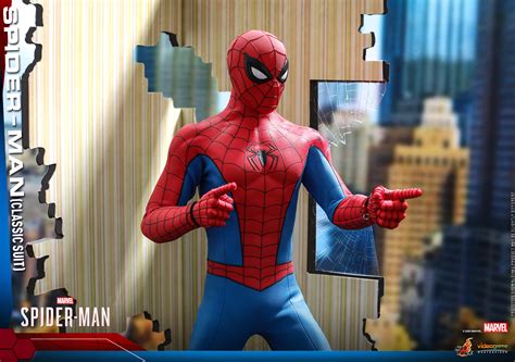 Hot Toys Announces Classic Suit Spider Man From The Ps4 Game R Actionfigures