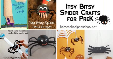 10+ Creative Itsy Bitsy Spider Crafts for Preschoolers