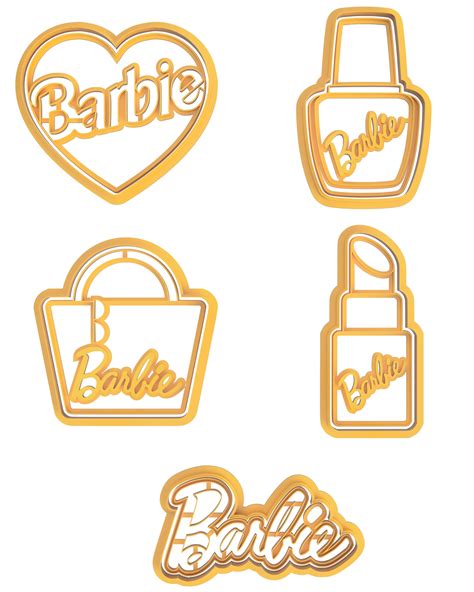 Stl File Barbie Cookie Cutters 🍪・3d Printer Design To Download・cults