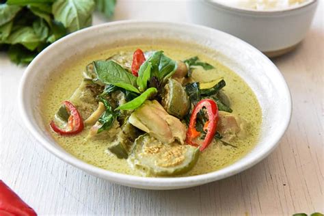 Green Curry With Chicken And Eggplant Recipe Gaeng Keow Wan Gai