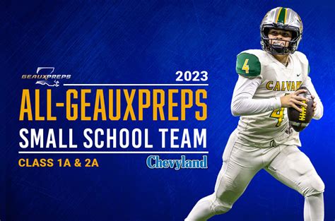 2023 All Geauxpreps Small School Football Team Announced Geauxpreps