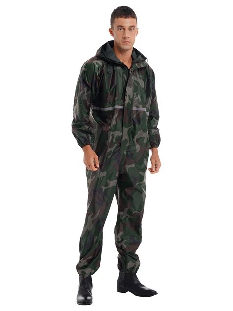 Doomiva Motorcycle Rain Suit For Men&Women One Piece Waterproof