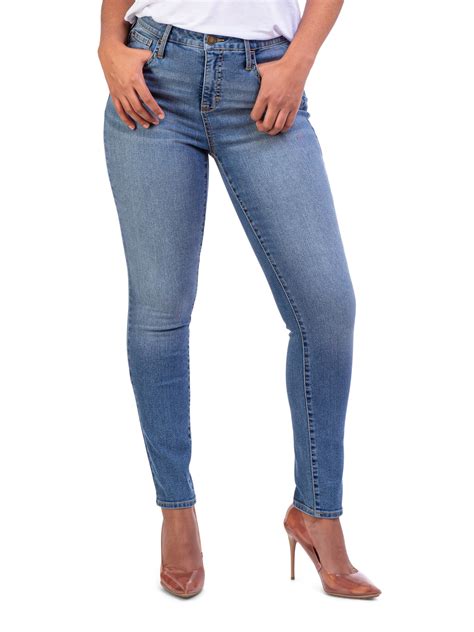 Jordache Women S High Rise Super Skinny Jean Walmart