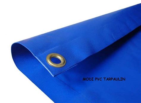 Plastic Blue Pvc Coated Tarpaulin Rs Kg Modi Dyeing Proofing