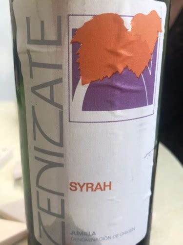 Bodegas Salzillo Zenizate Syrah Vivino Us