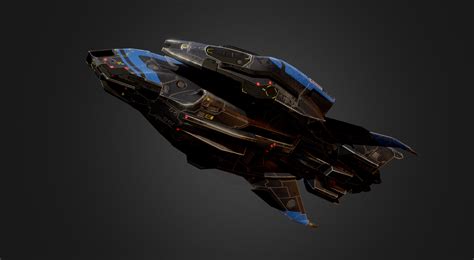 Enver Dzekoev Shallow Space Heavy Corvette