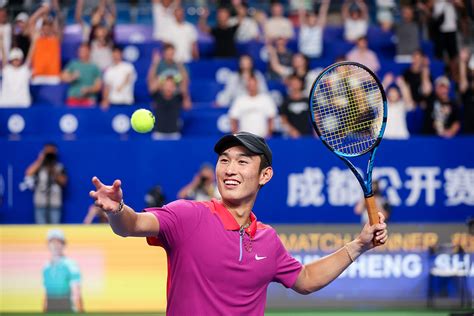 China S Shang Reaches First ATP Tour Final In Career At Chengdu Open