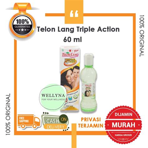 Jual Minyak Telon Lang Plus Triple Action Menghangatkan Tubuh