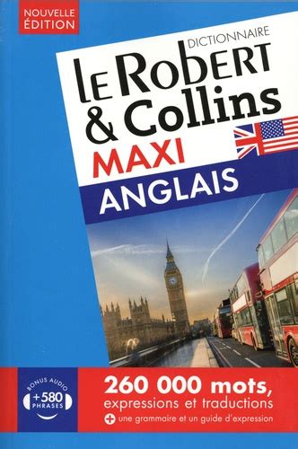 Le Robert Collins maxi français anglais et de Le Robert Collins