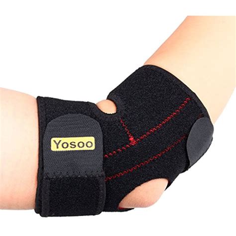 Elbow Brace With Dual Spring Stabilizer Adjustable Golfers Elbow Brace