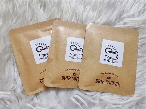 Sagada Arabica And Espresso Blend Coffee Drip G Pack From Baguio