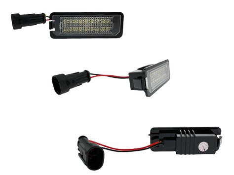 18 SMD LED Kennzeichenbeleuchtung VW Fox Typ 5Z 2005 2011 E Prüfzeichen