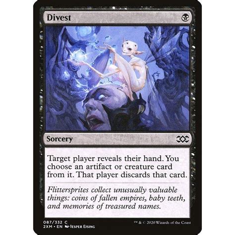 Mtg 黒英語版 《抜去divest》★foil★ ダブルマスターズ 2xm 2xmenf087ツクモヤ ヤフー店 通販