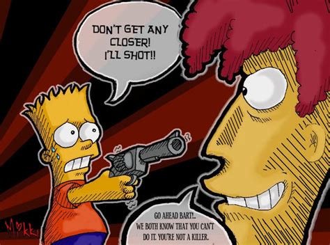 Simpsons Pull The Trigger By Magicmikki On Deviantart