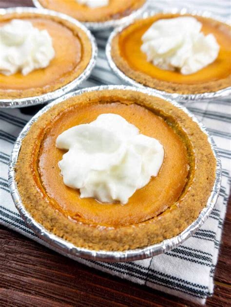 Mini Pumpkin Pies Story Simple Desserts