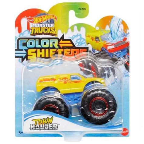 Promo Hot Wheels Monster Truck Color Shifters Town Hauler Hgx Hgx Diskon Di Seller