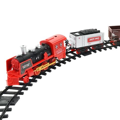 New Remote Controlled Train Electric Rc Train Sets Remote Toys For Children Railroad Tracks Rc ...