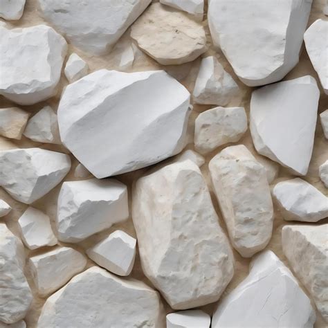 Texturas De Piedra Blanca Para El Fondo Foto Premium