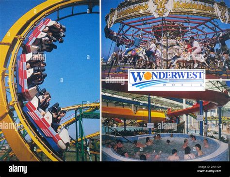 1980s Postcard From Wonderwest World Formally Butlins Ayr Scotland