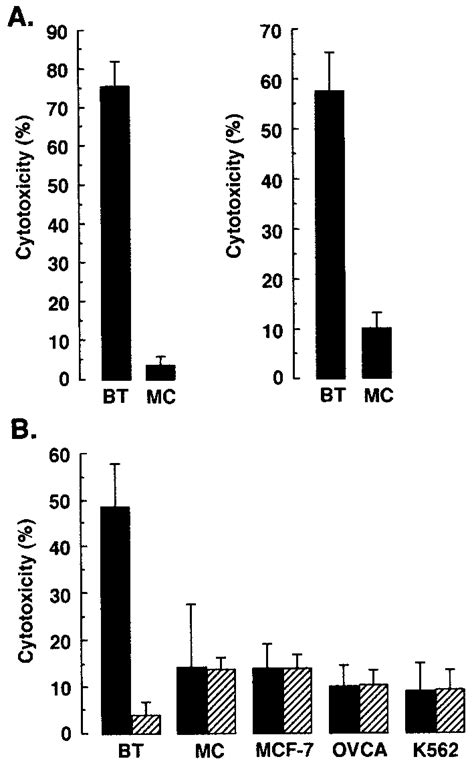 Specificity Of Ctls Generated By Autologous Fusion Cells A T Cells