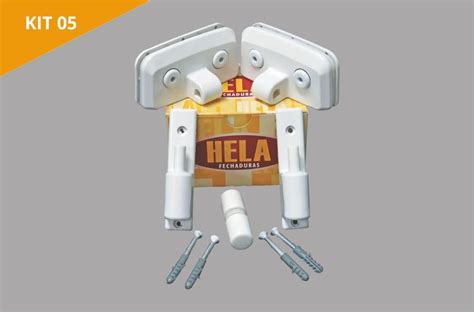 Kit para Box de Abrir Automático V A Polímero Fechaduras Hela Kit