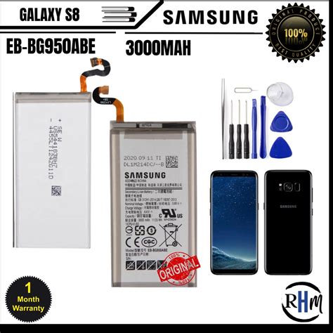 Samsung Galaxy S8 G950f Battery Model Eb B950abe 3000mah Original