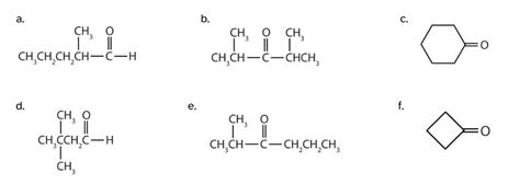 Naming Aldehydes And Ketones Organic And Biochemistry Supplement