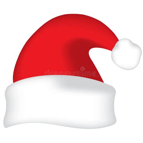 Christmas Santa Hat Stock Vector Illustration Of Object 57027289