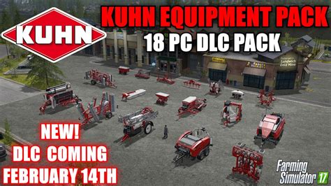 Farming Simulator Kuhn Equipment Pack Dlc First Look Youtube