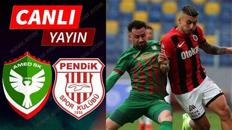 Amedspor Pendikspor Maçı Anında İzle Türkiye 1 Lig 27 10 2024