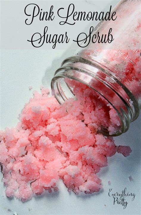 Pink Lemonade Sugar Scrub Recipe Everything Pretty