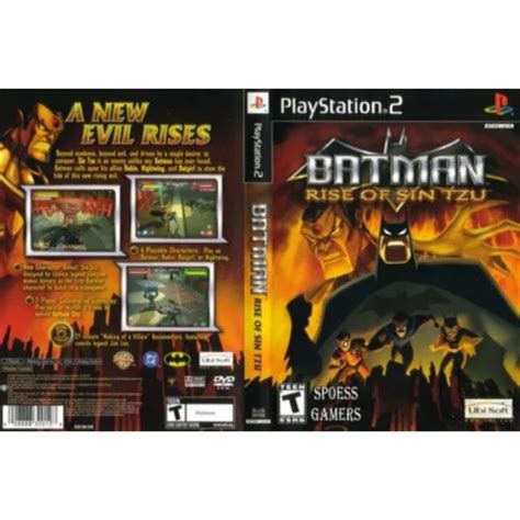 Ps2 Games Collection Batman Rise Of Sin Tzu Shopee Malaysia