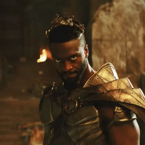 Live Action Aldis Hodge Hawkman Geek Gear Stargate Jsa Fine Men