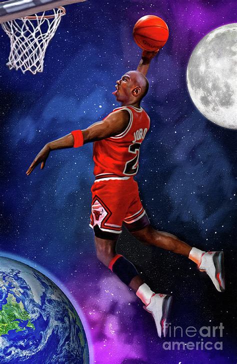 Michael Jordan Space Jam Poster