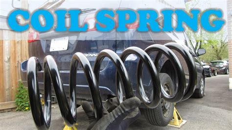 How To Replace A Broken Coil Spring YouTube