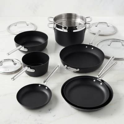 SCANPAN TechnIQ Nonstick 12 Piece Cookware Set Williams Sonoma