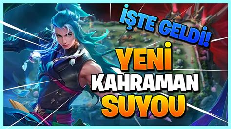 MOBILE LEGENDS İN YENİ KAHRAMANI SUYOU Mobile Legends YouTube