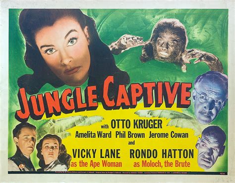 Jungle Captive 1944 Universal Pictures Full Film Cryptic Escape