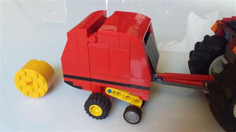 Lego Moc Round Hay Baler By Tasblocker Rebrickable Build With Lego