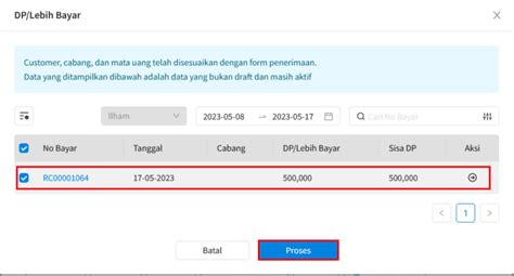 Cara Mengembalikan Uang Muka Customer Beecloud 3 0 Bee Id